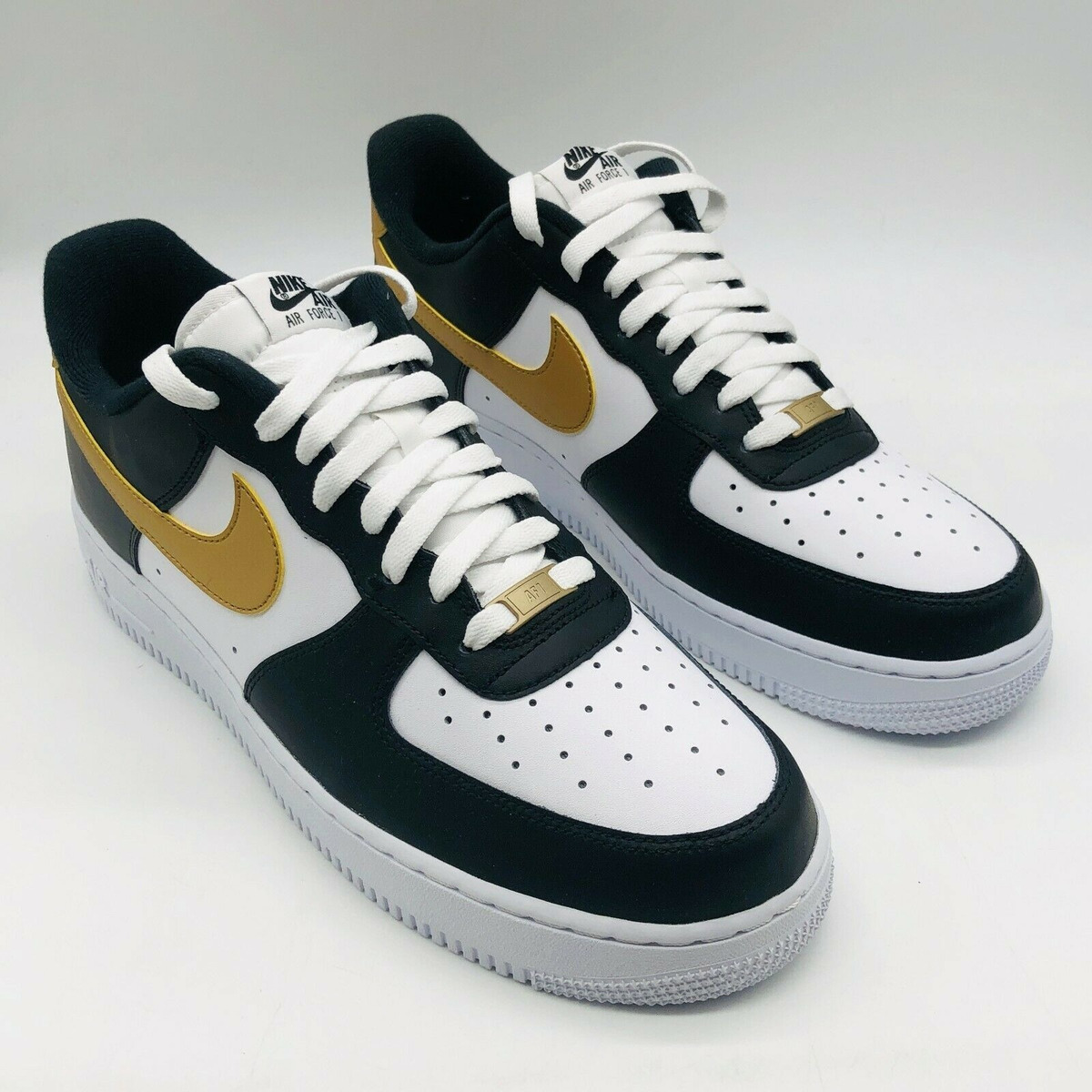 Tierras altas Disfrazado secuencia Nike Air Force 1 '07 Low Negras Blancas Metálicas Oro Cz9189 - S/ 839,00 en Mercado Libre Tierras altas Disfrazado secuencia Nike Air Force 1 '07 Low Negras Blancas Metálicas Oro Cz9189 - S/ 839,00 en Mercado Libre