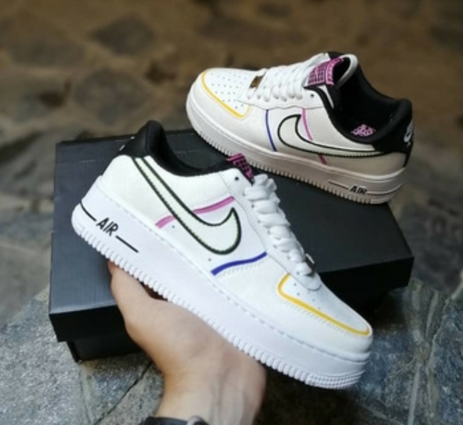 Nike Air Force One Día De Los Muertos Reflectivo - Bs. 30.250.000,00 en  Mercado Libre