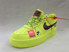 nike air force verdes fluorescentes