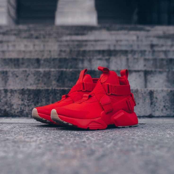 nike air huarache rojo