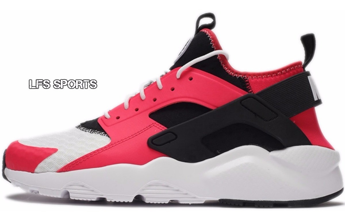 red and black huaraches ultra