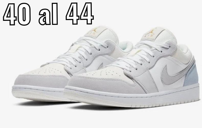 retro 1 low blanco