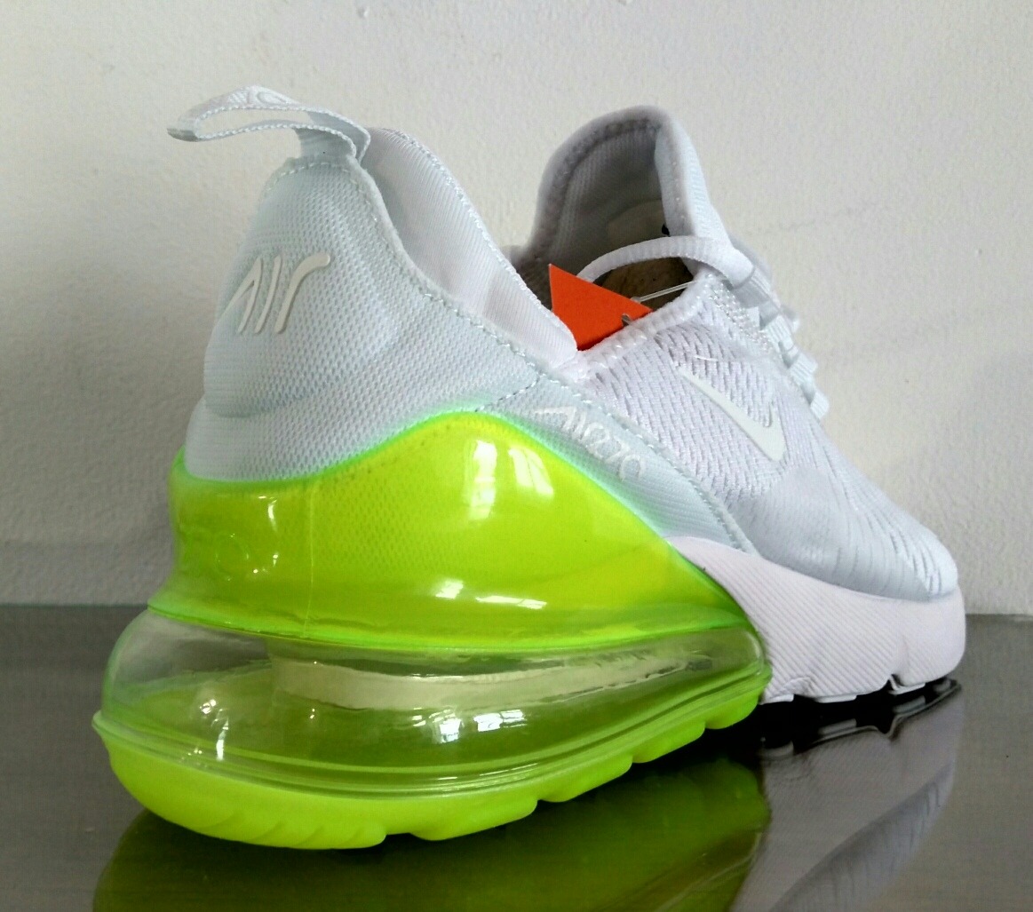 nike air max 270 blancos con verde 015a5a