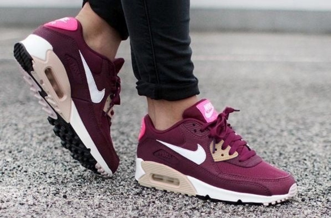 nike air max 90 bordo