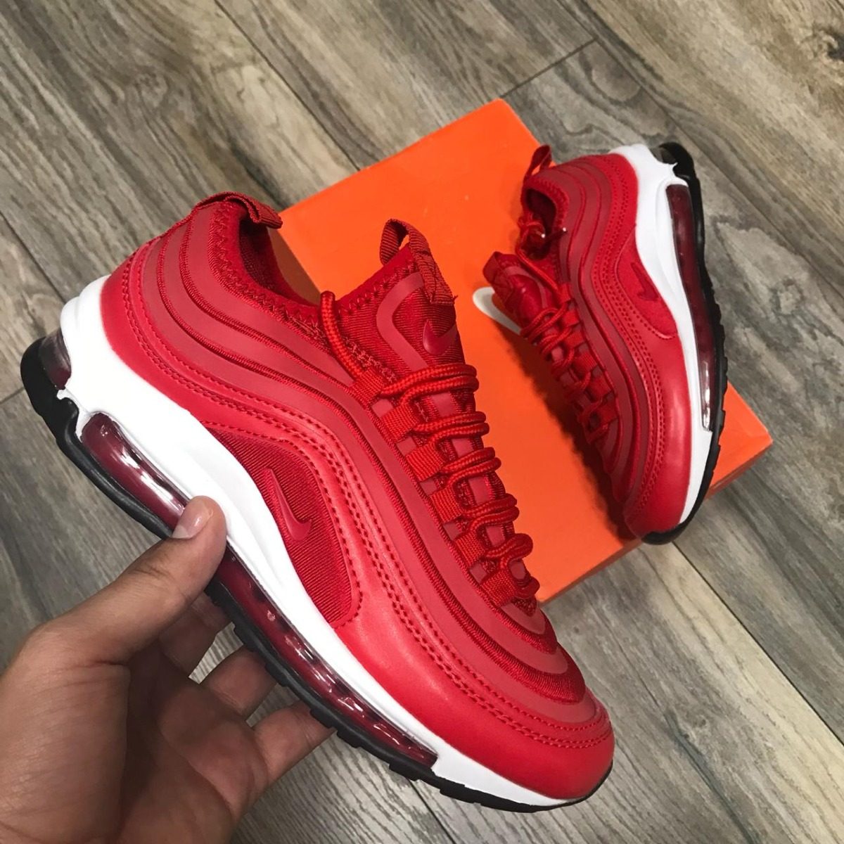 nike air max 97 rojas mujer