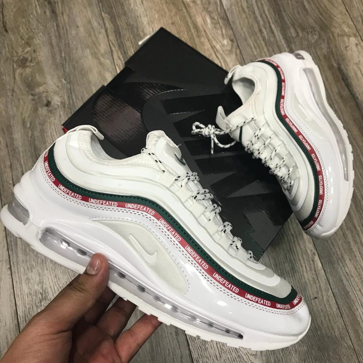 nike air max 97 undefeated blancas