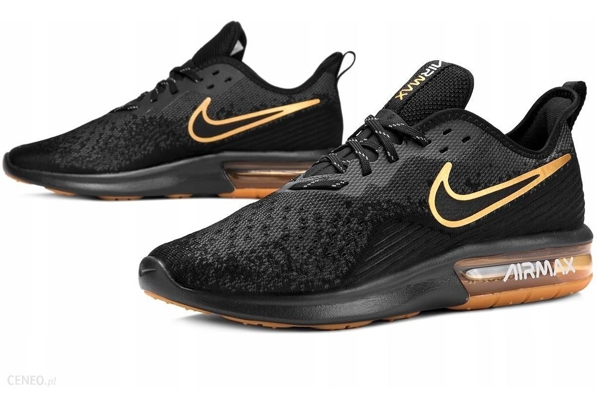 Nike Air Max Sequent 4 Negrodorado Caballero Nike Air Max Sequent 4 Negrodorado Caballero