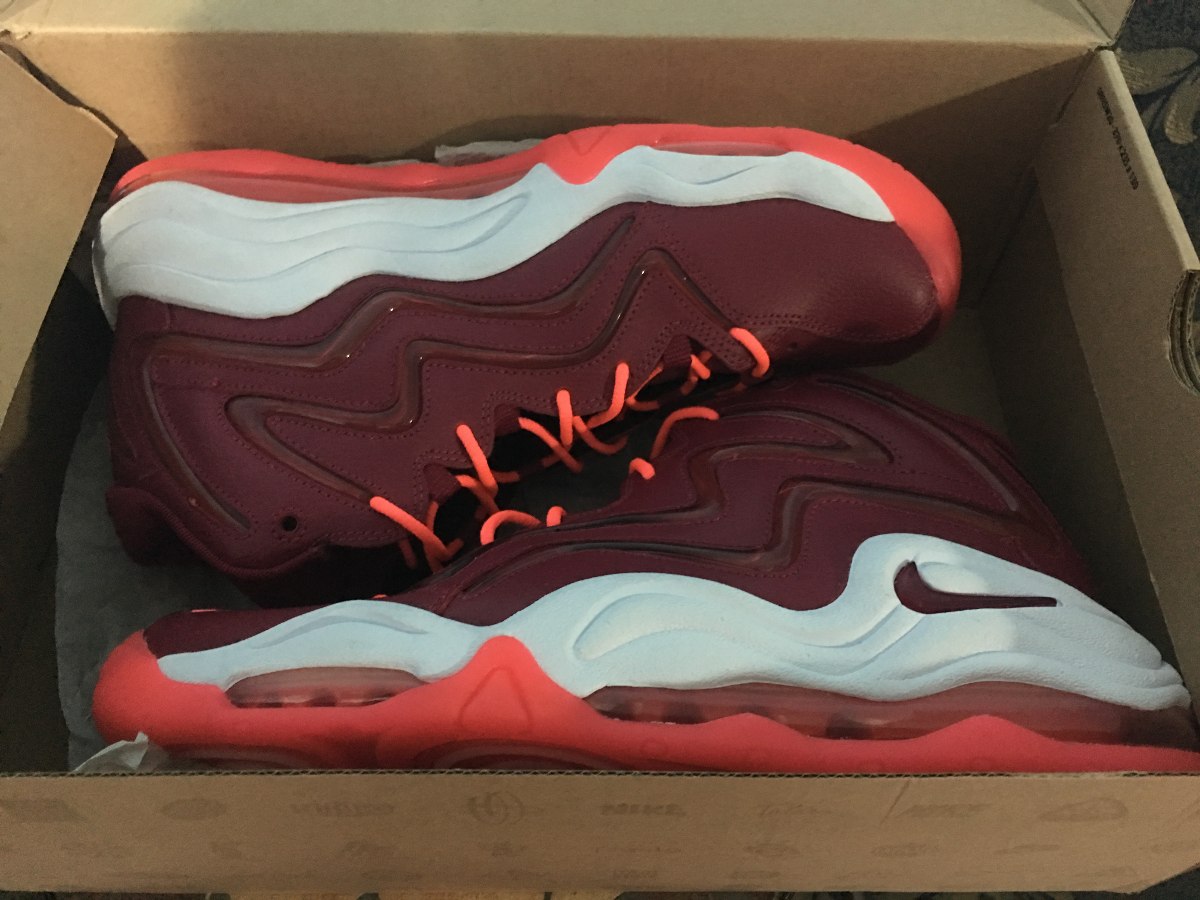 Nike Air Pippen Color Rojo (noble Red/white) Nuevos - $ 3,899.99 en Mercado Libre