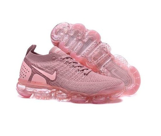 NIB Women Nike Air VaporMax FlyKnit 2 942843 600 Pink
