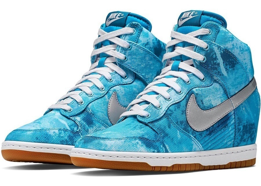 Nike Botas Mujer Dunk Sky High 2 Essential Womens Aqua Jam Nike Botas Mujer Dunk Sky High 2 Essential Womens Aqua Jam