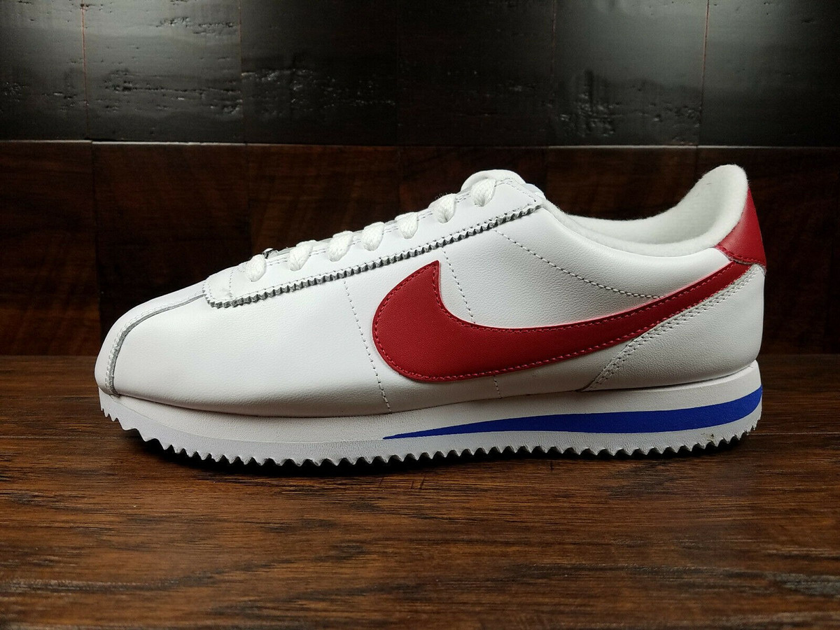 nike cortez blancas y rojas