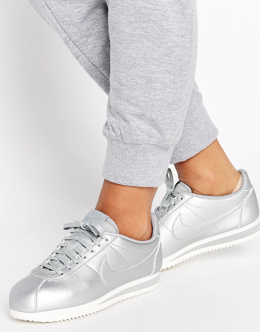 nike cortez plata nike cortez plata