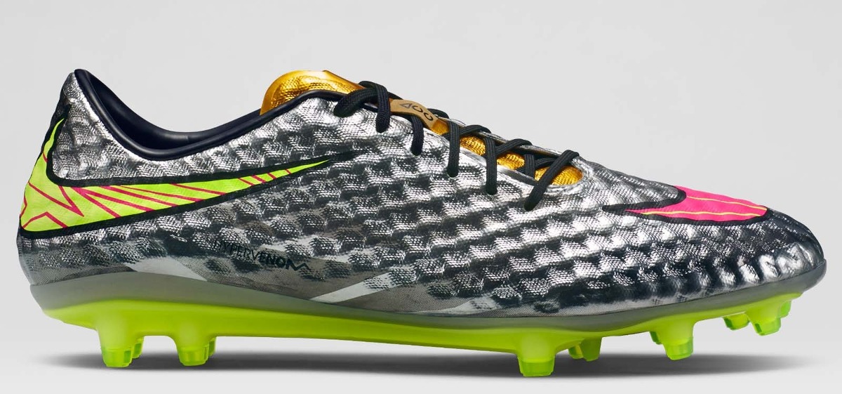 Nike Hypervenom Edición Neymar Jr Plata Soccer Profesional. - $ 4,200.00 en Mercado Libre