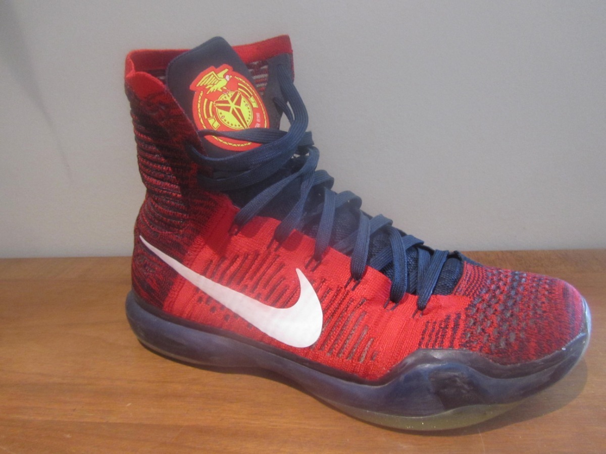 Nike Kobe Bryan 10 Elite High American Talla 9 Mx. C742 - $ 3,000.00 en Mercado Libre