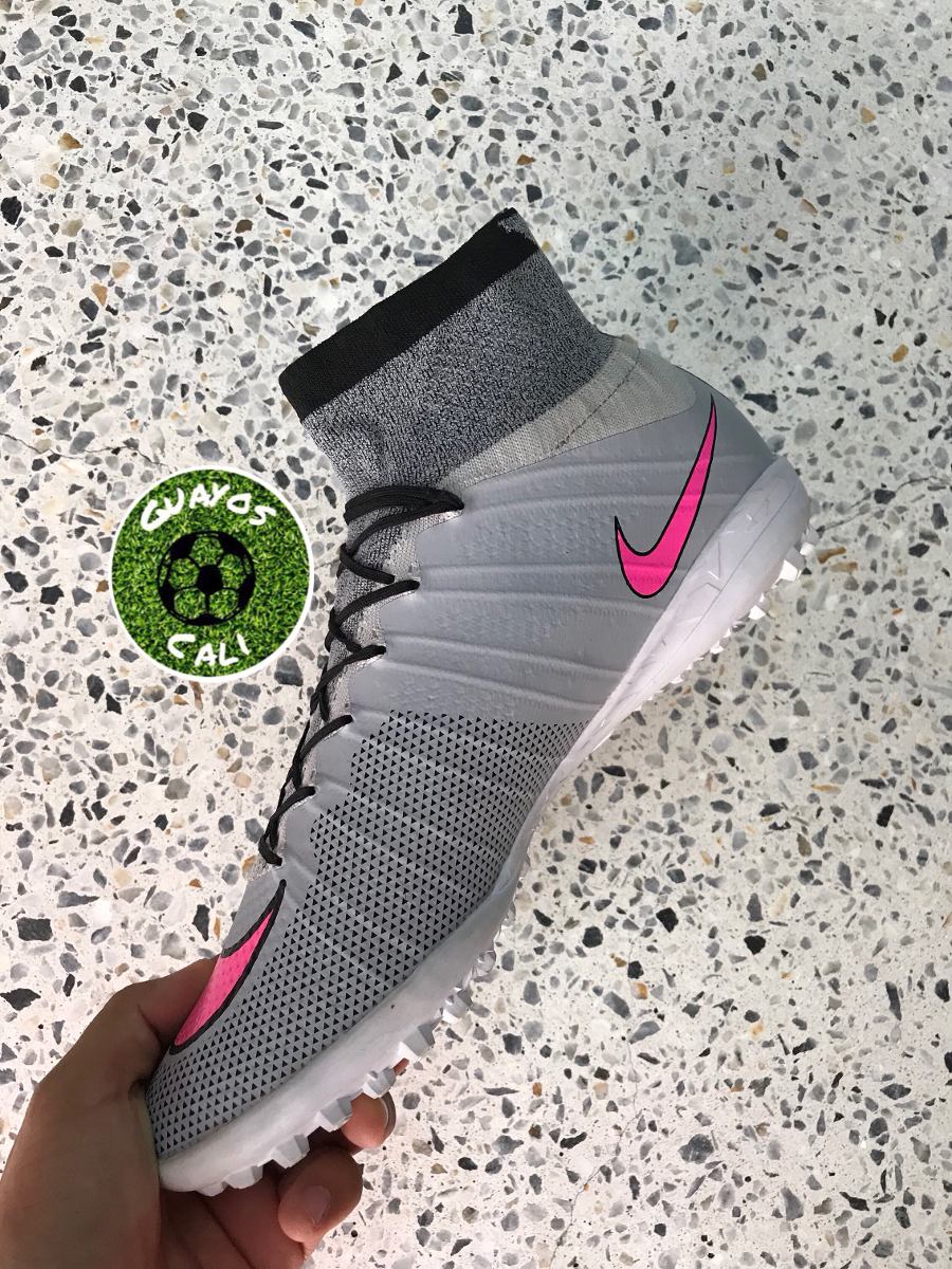 Nike Mercurial Gris Con Rosado Para Sintética - $ 260.000 en Mercado Libre