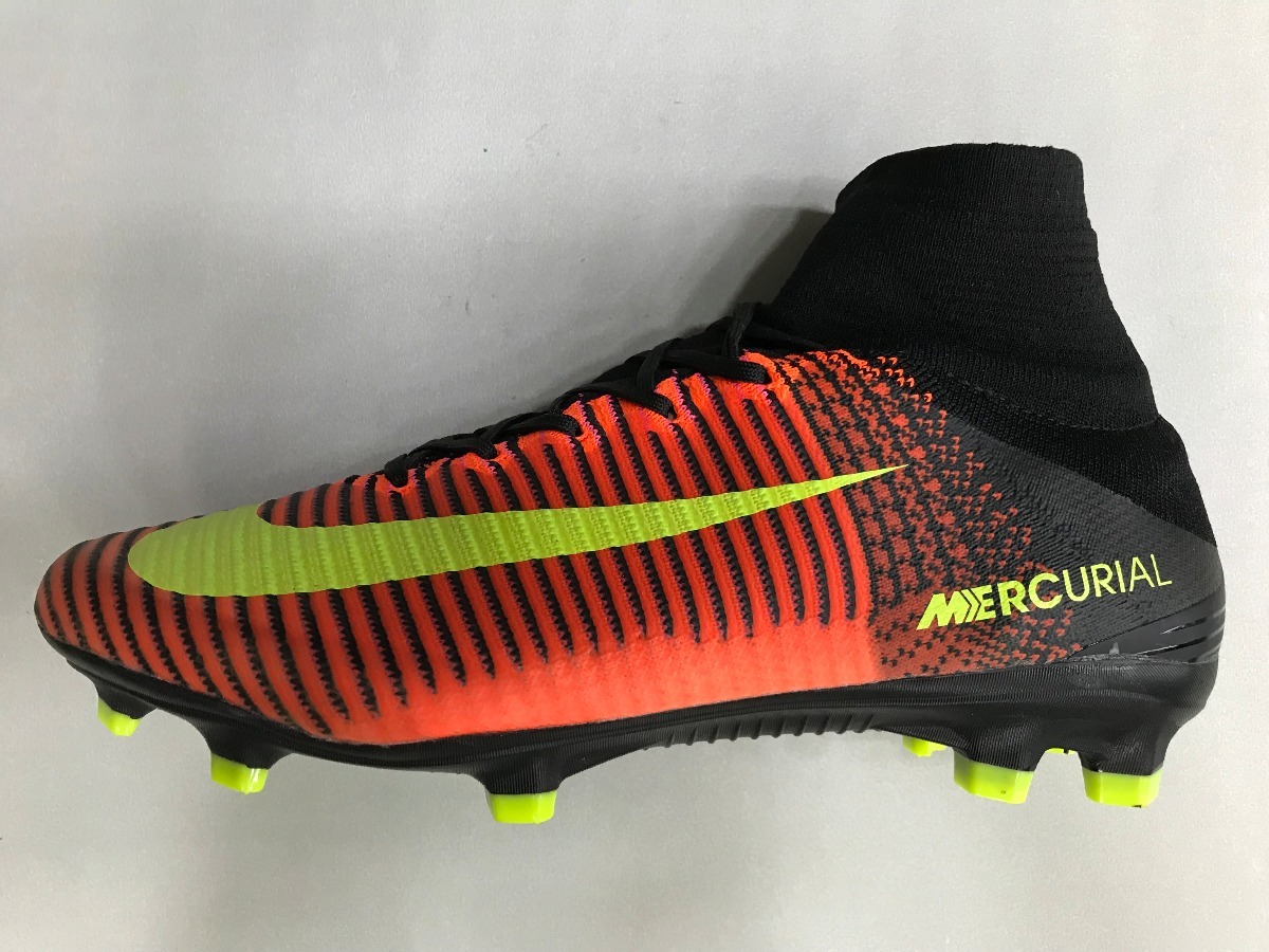 nike mercurial rojos con negro