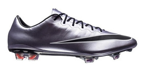 nike mercurial plateados