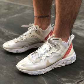 Nike React Element 87 Sail Crema Talla 42.3 43 No adidas nike air max 87 leopardo comprar Santillana