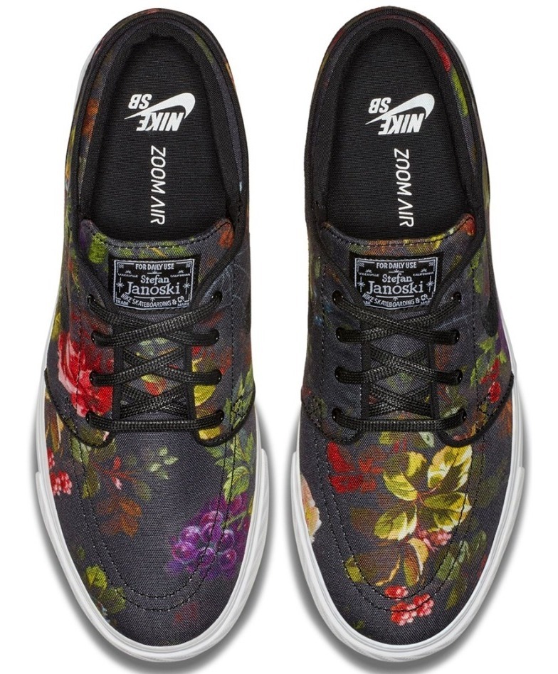 nike sb zoom stefan janoski floral
