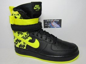 nike air force one verde fosforescente