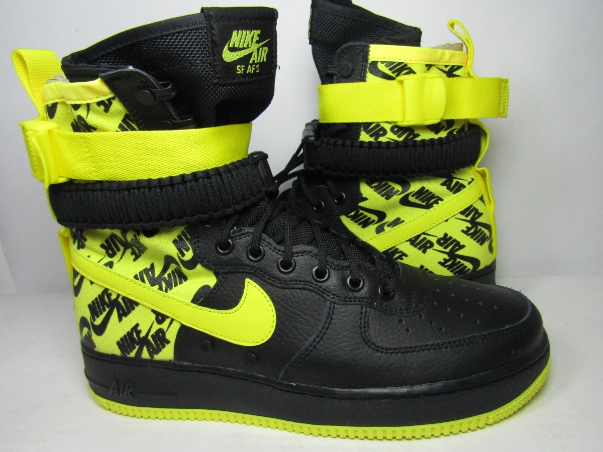 nike sf af1 high yellow