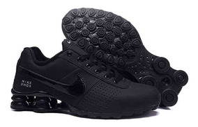 tenis nike shox negros