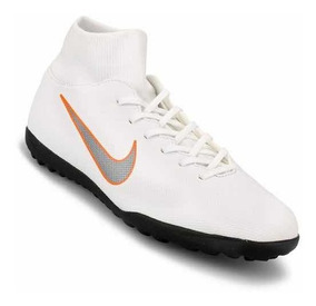 botines nike blanco mercurial