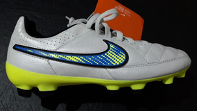 Compre Nike Tiempo Futsal Branco E Dourado Online Netshoes