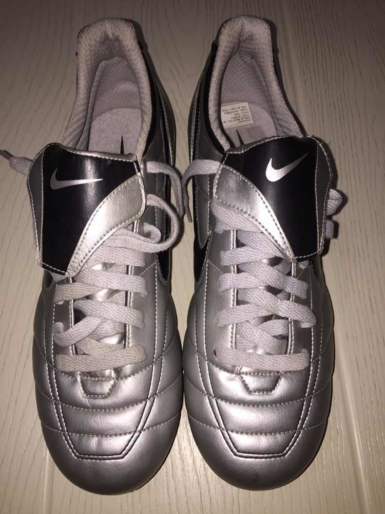 Chuteira Nike Tiempo Futsal Couro Chuteiras Adultos Futsal