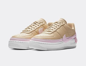 nike air force rosas gamuza