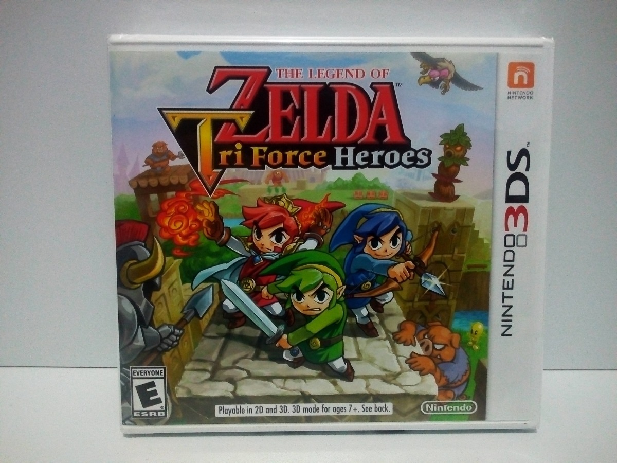 Nintendo 3ds The Legend Of Zelda Tri Force Heroes - $ 600 ...