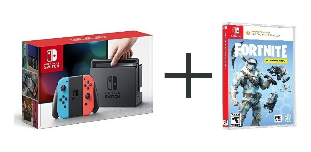 Nintendo Switch Fortnite Consola Nuevo Sellado Oferta - S ...