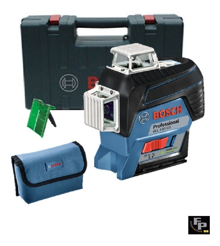 Nivel Laser De Lineas 360 Bosch Gll 3 80 Cg Verde 53 700 00 En