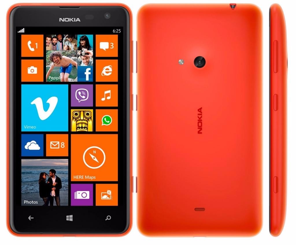 Celular Smartphone Nokia Lumia 625 8gb Gps 5mp 4g Lte - R$ 467,00 em Mercado Livre