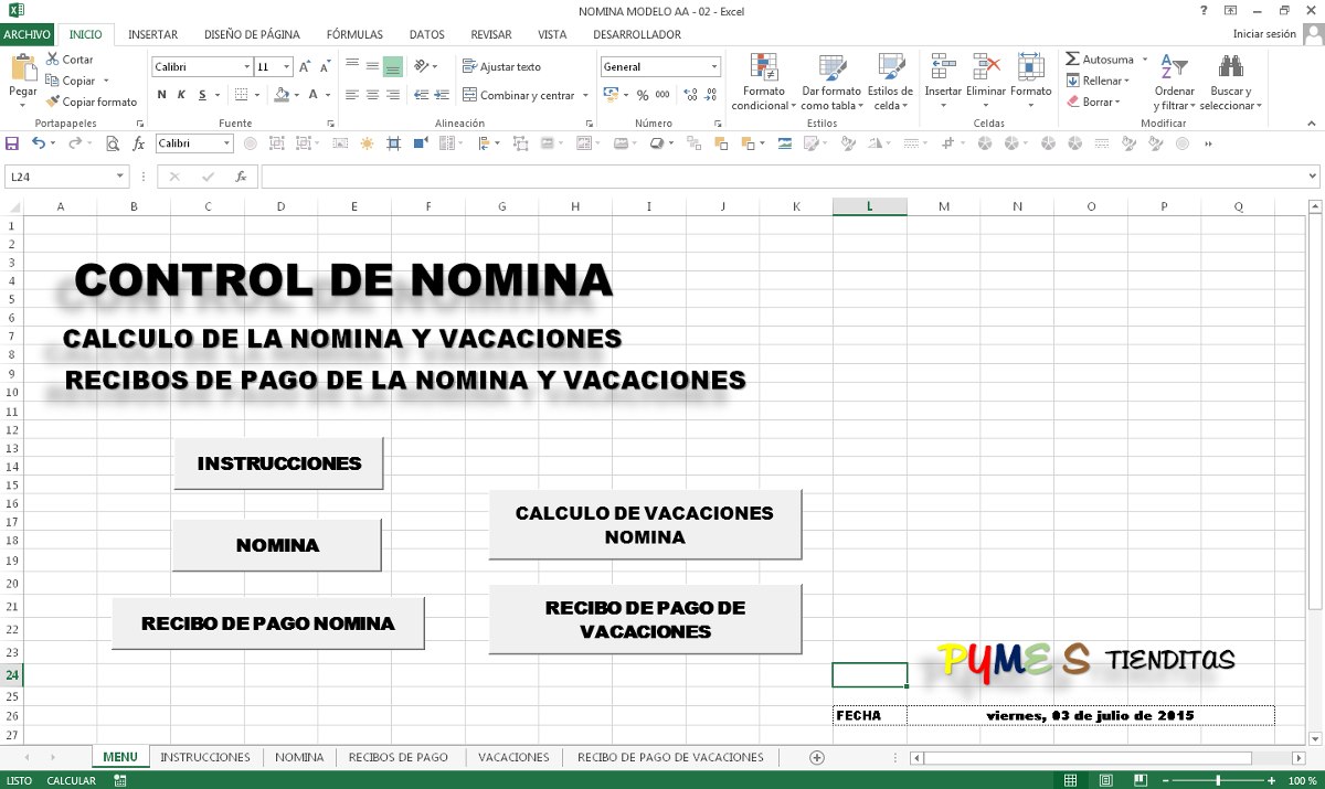 recibos de nomina formato de recibos