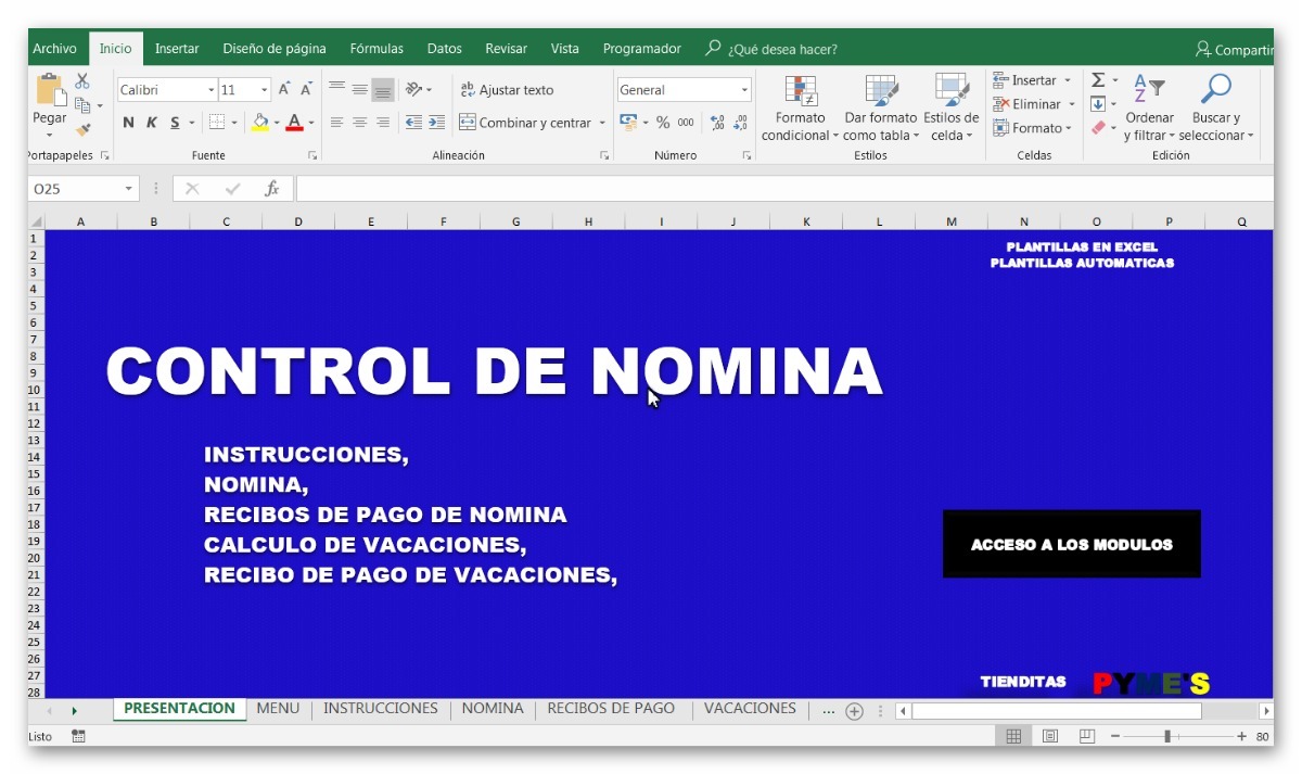 nomina excel bs 1 155 00 en mercado libre