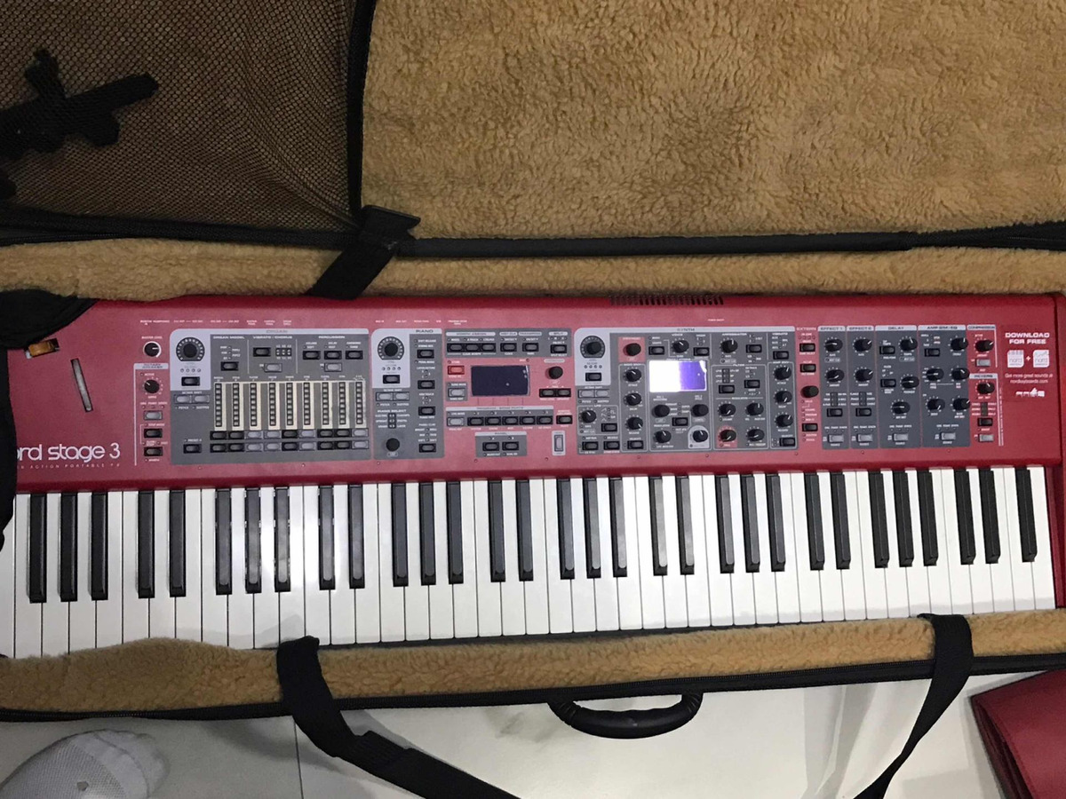 Nord Stage 3 76hp Com Case Solidsound (14.000 A Vista) - R$ 16.000,00