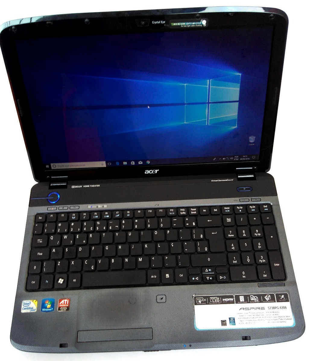 ACER ASPIRE 5738PG INTEL GRAPHICS TREIBER WINDOWS 10