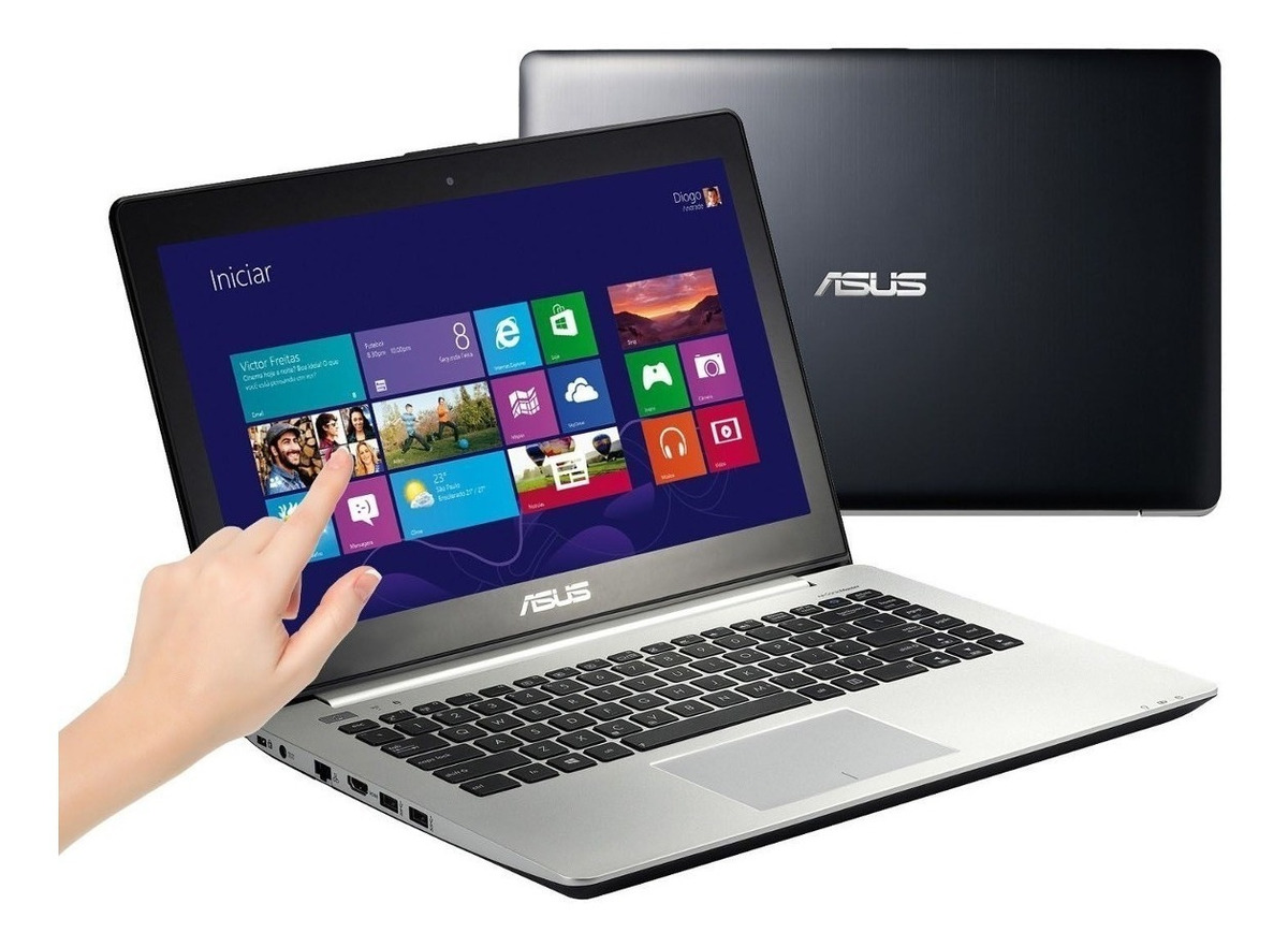 Notebook Asus S451 Touchscreen I5 4gb 500gb