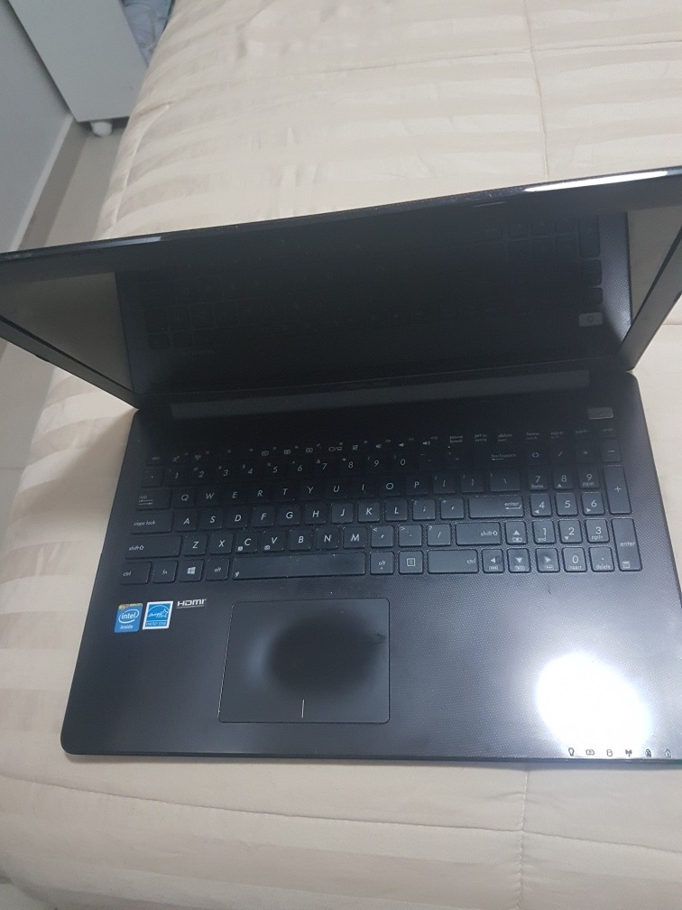 notebook asus tela de