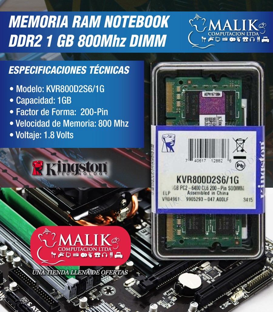 Ram Ddr2 1gb Notebook notebook memorias kingston 1gb ddr2 800 pc2 6400 sellada Ram Ddr2 1gb Notebook notebook memorias kingston 1gb ddr2 800 pc2 6400 sellada