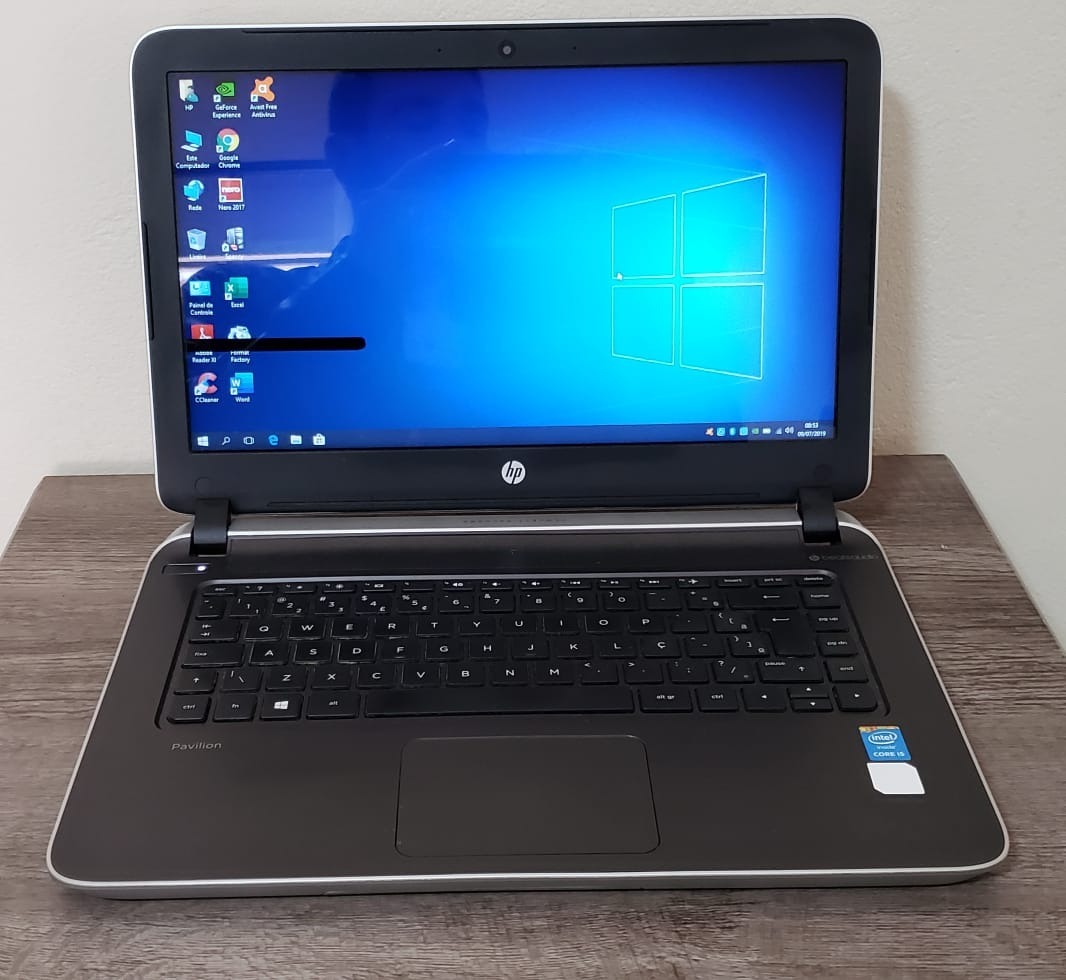 Notebook Gamer Hp Pavilion Core I5 8gb 1tb Geforce 830m 2gb - R$ 1.700