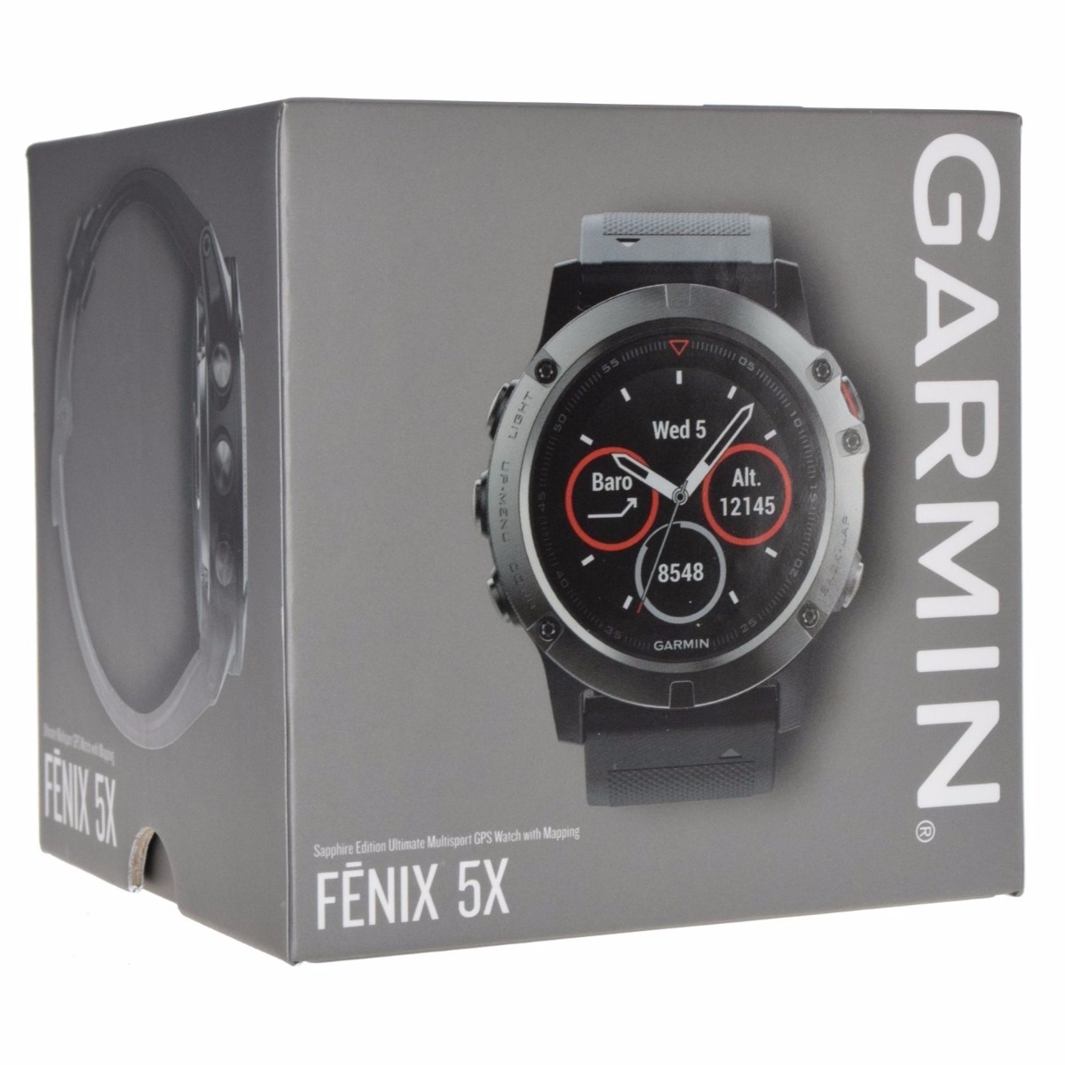 Nuevo Reloj Garmin Fenix 5x Sapphire Gps Heart Rate Monitor - $ 22,000.00 en Mercado Libre