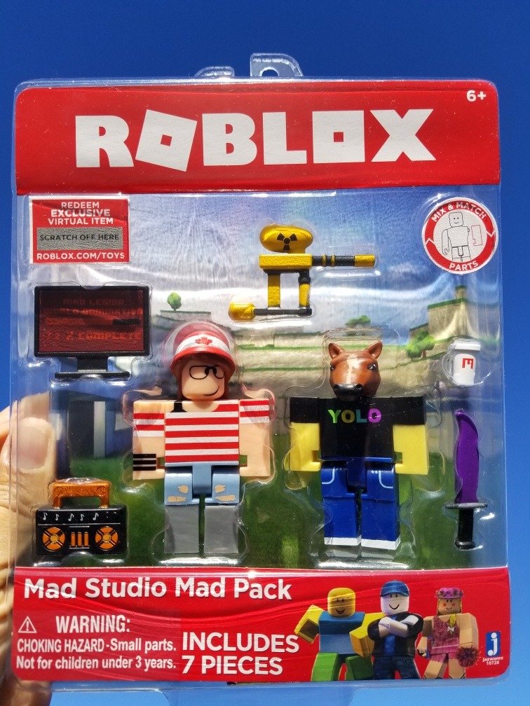 Nuevo Roblox Mad Studio Mad Pack 7 Piezas 599 00 En Mercado Libre - nuevo roblox mad studio mad pack 7 piezas cargando zoom