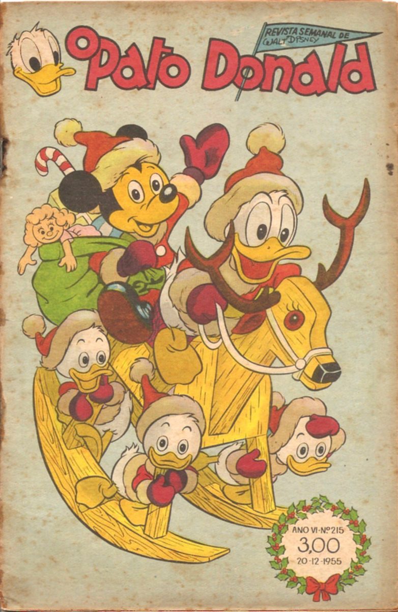 O Pato Donald Nº 215 - Vovó Donalda Na Cidade - Dez/1955 