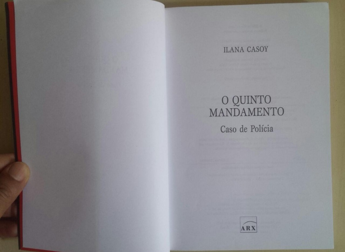 livro o quinto mandamento ilana casoy