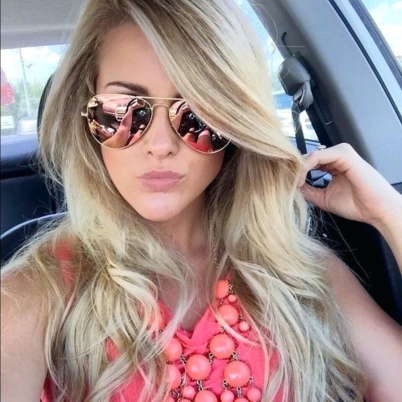 ray ban aviator rose espelhado ray ban aviator rose espelhado