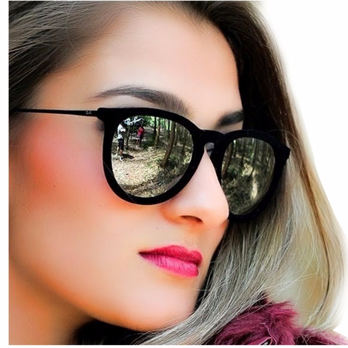 ray ban erika azul espelhado ray ban erika azul espelhado