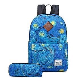 vans van gogh mochila