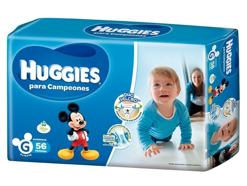 Huggies azul